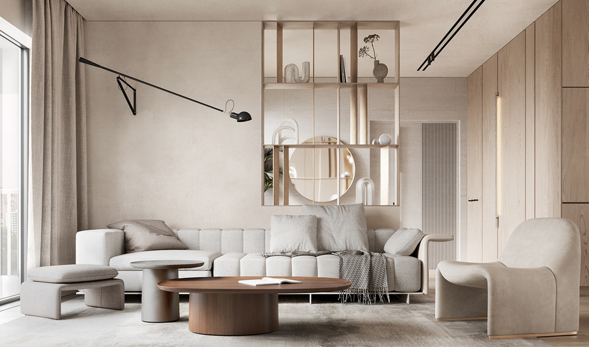 「自然肌理与极简秩序」的家居诗学