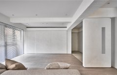 极简侘寂风+现代功能的融合