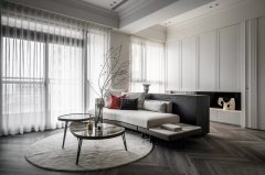 85平轻奢风+复古细节的精致混搭