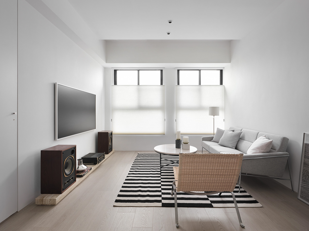 极简白木宅：减物不减质感