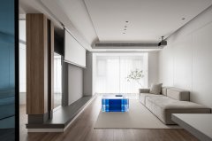 140㎡“冷调极简+通透质感”的现代住宅