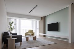 130㎡“淡颜系”现代简约婚房