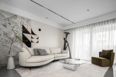 现代极简与轻奢质感的融合设计